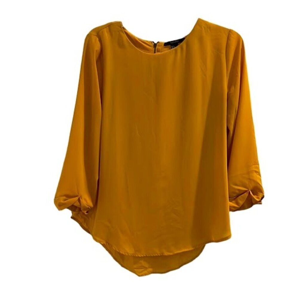 Forever 21 gold blouse